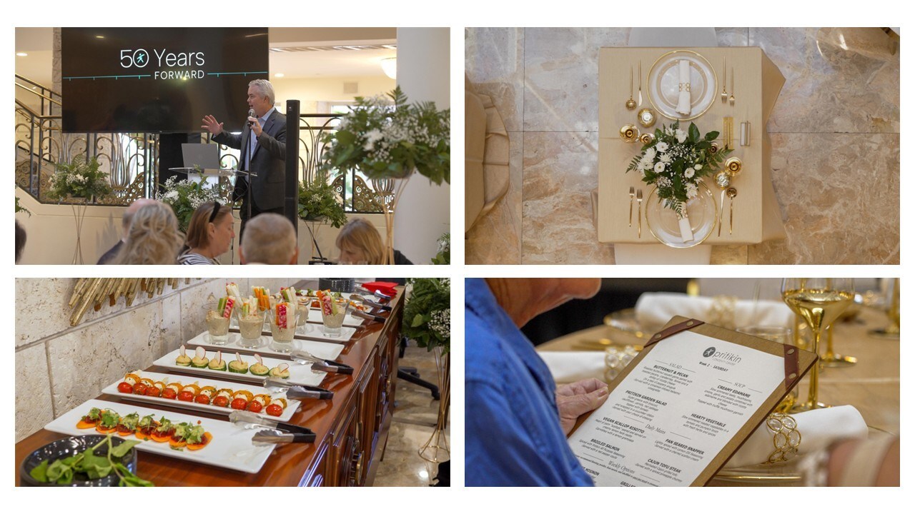 Pritikin Longevity Center Concludes 50th Anniversary Celebration - Revealing What's Next for the Future of Healthspan