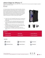 aXtion Edge for iPhone 17 - CPA330S - Datasheet