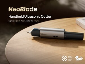 HOZO Introduces NeoBlade: The World's Smallest Wireless Ultrasonic Cutter for Creative Makers