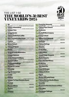 50 Best Vineyards 2025