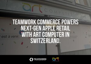 Teamwork Commerce Partners with ART Computer to Power Next-Generation Apple Retail in Switzerland