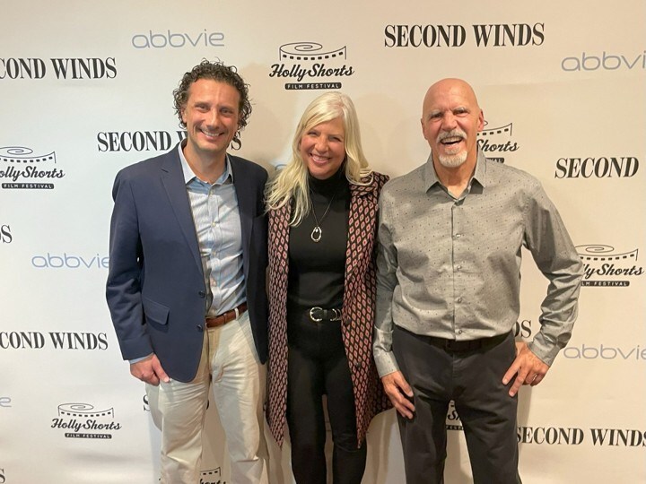 Second Winds screening event in Los Angeles, featuring the film's subjects: Alejandro, Christina & Jeff.