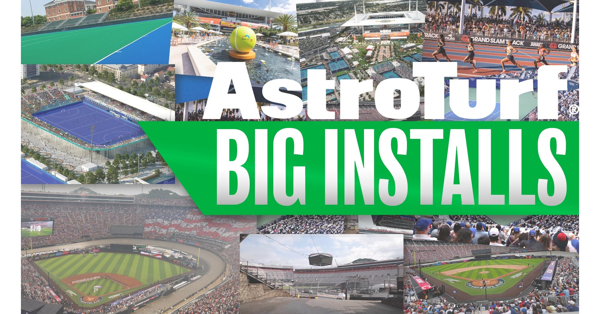 When Sports Go Big, They Go with AstroTurf Corporation When Sports Go Big, They Go with AstroTurf Corporation