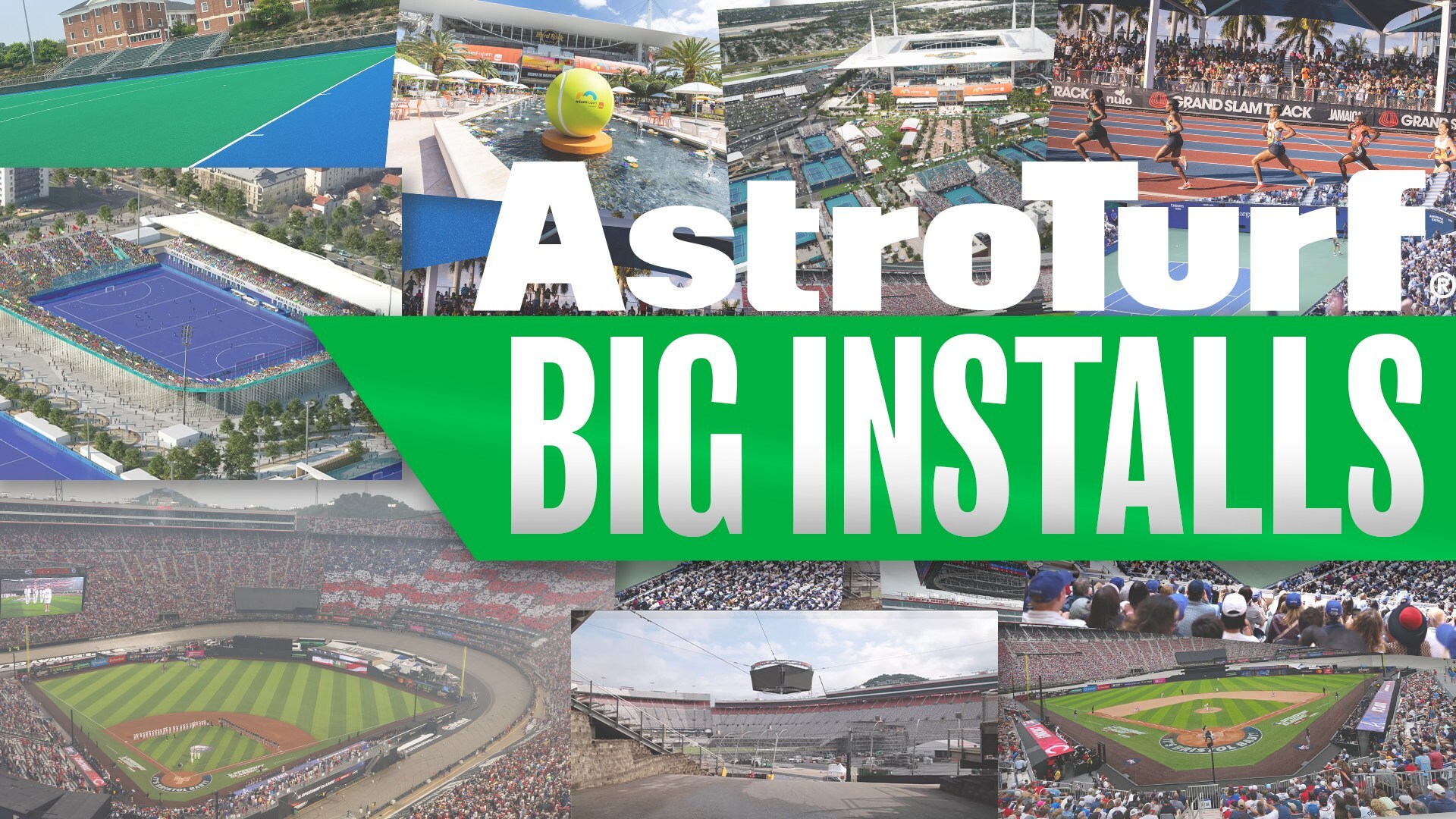When Sports Go Big, They Go with AstroTurf Corporation