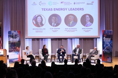 Energy leaders spoke to Texas A&M students about career opportunities in their fields. Energy leaders spoke to Texas A&M students about career opportunities in their fields.