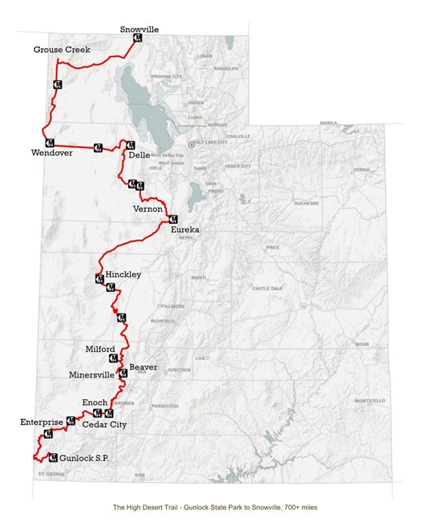 SWCA Selected for Environmental Assessment of Utah's 700-Mile High Desert Trail