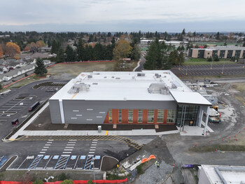 Exterior of the new Pearl Street Family YMCA