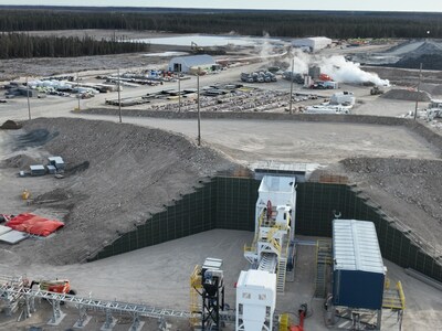 Primary Crusher (CNW Group/Foran Mining Corporation) Primary Crusher (CNW Group/Foran Mining Corporation)