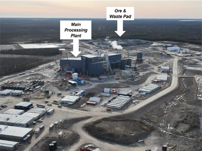 Site Layout – Looking South (CNW Group/Foran Mining Corporation) Site Layout – Looking South (CNW Group/Foran Mining Corporation)