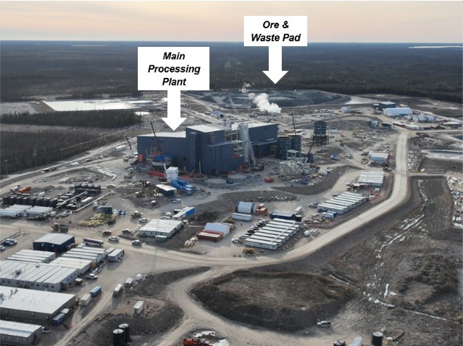 Site Layout – Looking South (CNW Group/Foran Mining Corporation)