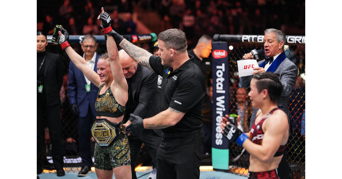 Monster Energy's Valentina Shevchenko Defeats Monster Teammate Weili Zhang to Defend UFC Women's Flyweight World Championship at UFC 322