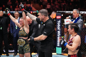 Monster Energy's Valentina Shevchenko Defeats Monster Teammate Weili Zhang to Defend UFC Women's Flyweight World Championship at UFC 322