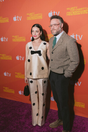 SETH ROGEN AND LAUREN MILLER ROGEN'S NON-PROFIT HILARITY FOR CHARITY RAISES $1.3 MILLION FOR ALZHEIMER'S AT "FRIENDSGIVING" FUNDRAISER