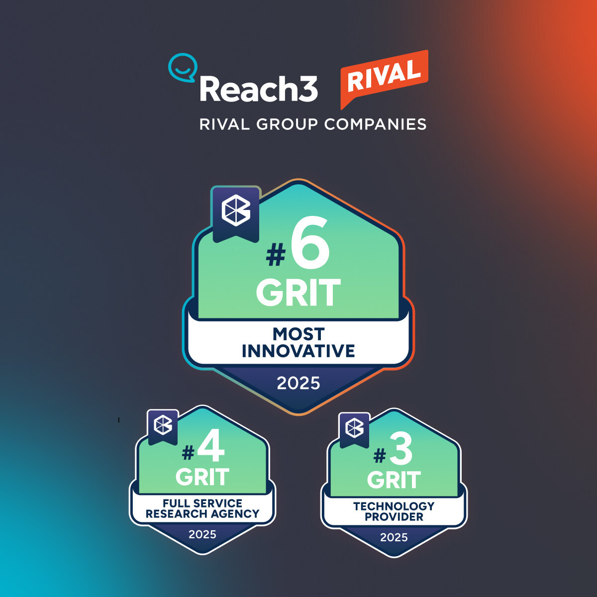 Rival Group Companies Recognized Among Industry's Most Innovative in 2025 GRIT Report