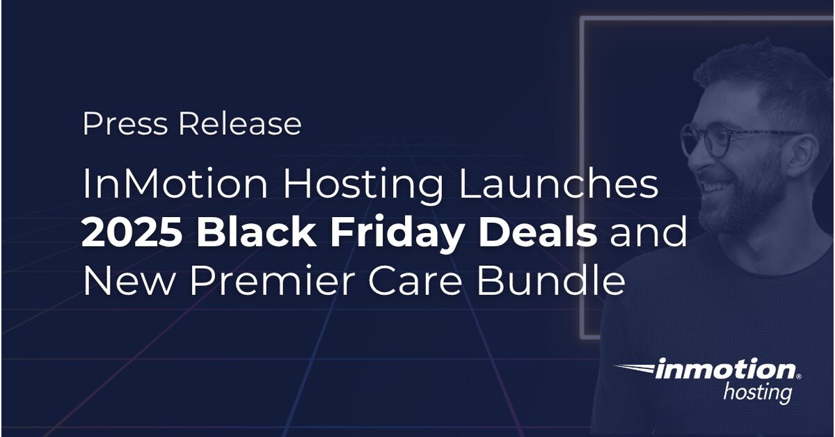 InMotion Hosting が 2025 年のブラック フライデー セールと新しいプレミア ケア バンドルを開始