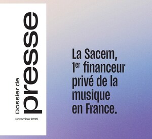 Salon des maires : La Sacem premier financeur privé de la musique en France avec 16,7 millions d'euros déployés dans tous les territoires