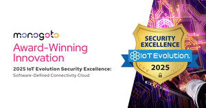 Monogoto Receives 2025 Security Excellence Award from IoT Evolution