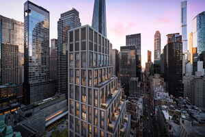 SKYLINE DEVELOPERS' 18W55 WELCOMES RESIDENTS IN MIDTOWN MANHATTAN