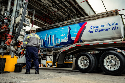 A Sprague operator loads renewable diesel (RD) into his truck at Sprague's Bronx, NY terminal in Sep., 2025. Sprague became the first in the region to supply RD in July, 2023 and later supplied the first retail stations east of the Rockies. Sprague plans to expand the supply of this non-fossil fuel across it's terminal footprint in the Northeast. A Sprague operator loads renewable diesel (RD) into his truck at Sprague's Bronx, NY terminal in Sep., 2025. Sprague became the first in the region to supply RD in July, 2023 and later supplied the first retail stations east of the Rockies. Sprague plans to expand the supply of this non-fossil fuel across it's terminal footprint in the Northeast.