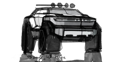 Hyundai released this teaser sketch of the CRATER Concept today, ahead of its AutoMobility LA 2025 media day debut on Nov. 20, 2025. Hyundai released this teaser sketch of the CRATER Concept today, ahead of its AutoMobility LA 2025 media day debut on Nov. 20, 2025.