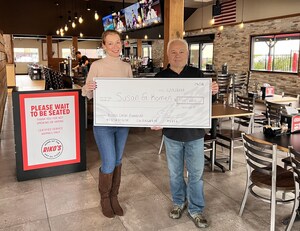 Riko's Pizza Raises $10,000 for Susan G. Komen® to Support the Fight Against Breast Cancer