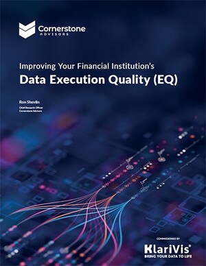 New Cornerstone Advisors Research Finds Community Banks and Credit Unions Only Halfway to Successfully Leveraging Their Data