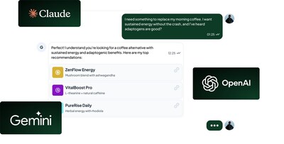 AI assistants like Claude, Gemini, and OpenAI are becoming the new search engines for product discovery. FERMÀT's AI Search Commerce Engine ensures brands appear in these conversational recommendations by optimizing product data and creating dynamic landing pages that convert AI-generated traffic into sales; turning these personalized product suggestions into seamless purchase experiences.