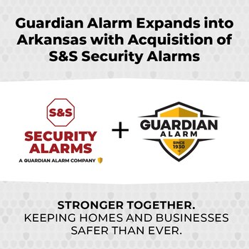 Guardian Alarm - S&S Security Alarms - Headline Graphic