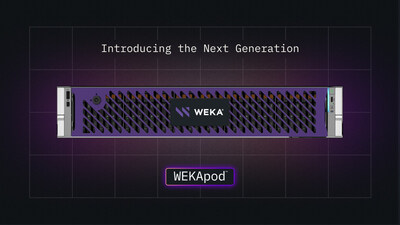 WEKA Unveils Next-Gen WEKApod Appliances to Redefine AI Storage Economics