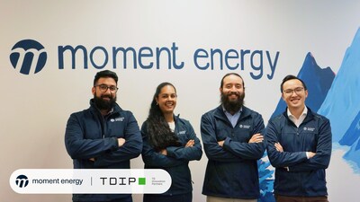 Moment Energy Secures $5 Million in Debt Financing from TD Innovation Partners to Help Advance Global Shift Toward Clean, Reliable Energy Storage (CNW Group/Moment Energy)