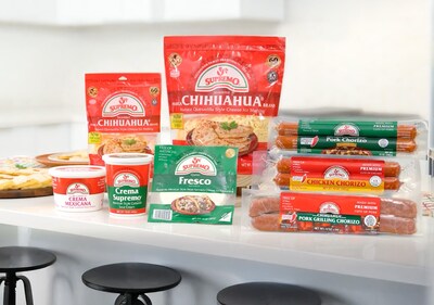 V&V Supremo Foods produce una amplia gama de productos mexicanos auténticos y de alta calidad, que incluyen su galardonado queso de la marca Chihuahua®, chorizo exclusivo y cremas tradicionales. (PRNewsfoto/V & V Supremo Foods, Inc.) V&V Supremo Foods produce una amplia gama de productos mexicanos auténticos y de alta calidad, que incluyen su galardonado queso de la marca Chihuahua®, chorizo exclusivo y cremas tradicionales. (PRNewsfoto/V & V Supremo Foods, Inc.)