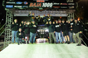 CAYDEN MACCACHREN'S RELENTLESS PERFORMANCE CLAIMS BAJA 1000 WIN, SECURES SCORE DESERT SERIES SWEEP FOR POLARIS RZR FACTORY RACING