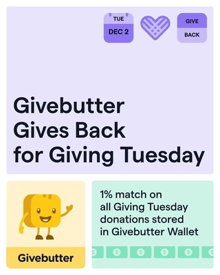 Givebutter Gives Back for Giving Tuesday