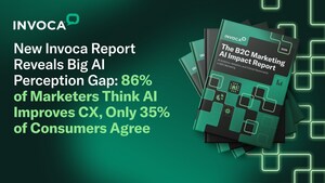 New Invoca Report Reveals Big AI Perception Gap: 86% of Marketers Think AI Improves CX, Only 35% of Consumers Agree