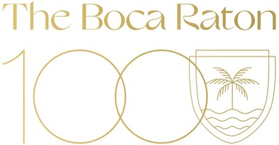 The Boca Raton Centennial Logo (PRNewsfoto/The Boca Raton)