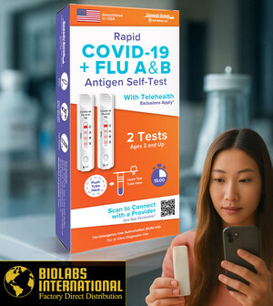 BIOLABS INTERNATIONAL LLC LAUNCH AFFORDABLE "TEST-TO-TREAT" SOLUTION WITH SPEEDYSWAB®, DELIVERING SIGNIFICANT COST REDUCTIONS AND FASTER ACCESS TO CARE