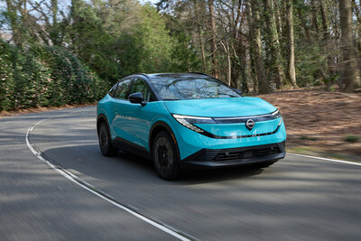 Nissan Leaf at the 2025 Los Angeles Auto Show