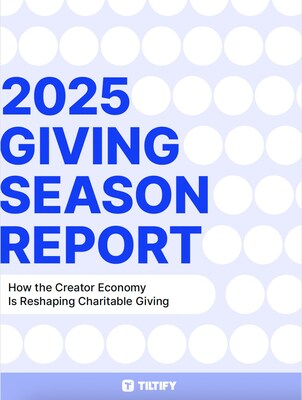 Tiltify releases it 2025 Giving Season Report Tiltify releases it 2025 Giving Season Report