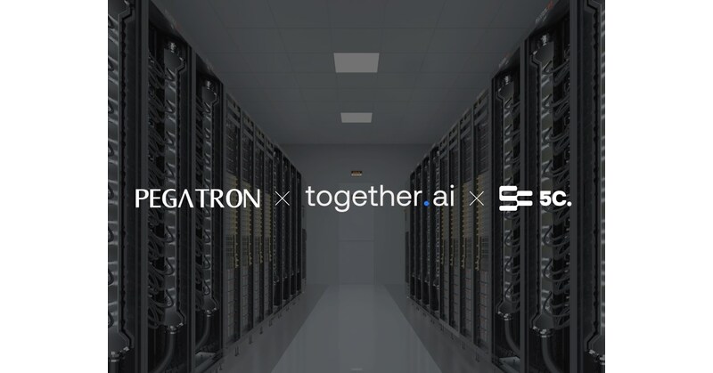 PEGATRON Strengthens AI Infrastructure Collaboration with Together AI and 5C for NVIDIA GB300 NVL72 and NVIDIA HGX B200 Liquid-Cooled Rack Deployment in U.S. Data Centers