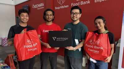 A Vantage Foundation apoia a Kechara Soup Kitchen em iniciativa de ajuda alimentar comunitária em Kuala Lumpur