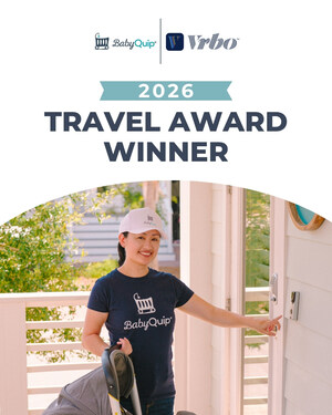 Vrbo and BabyQuip Partnership Selected as a Good Housekeeping 2026 Travel Awards Winner