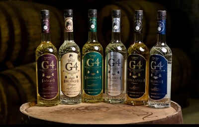 G4 Tequilas, the house brand of Felipe Camarena's Destileria El Pandillo.