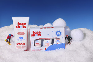 SPOOGE, the Bold Suncare Brand, launches Face Shots; The Mountain SPF Built for the Slopes