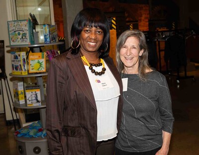 Micky Gilmer, Michele’s Haven, and Lora Rosen, Circle member. (Photo Credit: Harry Bosk)
