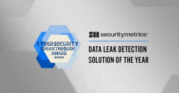 SecurityMetrics Wins Data Leak Detection Solution of the Year in 2025 CyberSecurity Breakthrough Awards Program