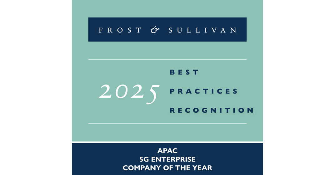 Singtel Receives Frost & Sullivans 2025 APAC Company of the Year Recognition in the 5G Enterprise Industry