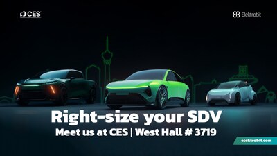 Elektrobit maps the road to the right-sized SDV at CES 2026 Elektrobit maps the road to the right-sized SDV at CES 2026