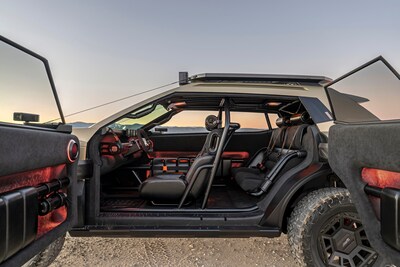 The Hyundai CRATER Concept’s interior is photographed in California City, Calif., on Nov. 8, 2025.
