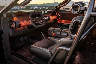 The Hyundai CRATER Concept’s interior is photographed in California City, Calif., on Nov. 8, 2025.