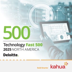 Kahua Earns Back-to-Back Recognition on Deloitte's Technology Fast 500™ List